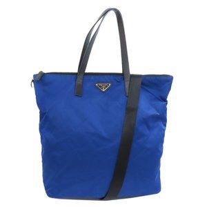 PRADA Blue Tote Bag